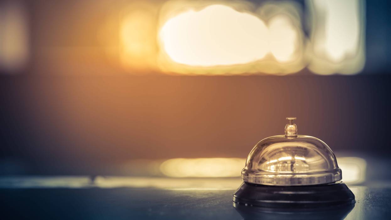 Vintage hotel bell