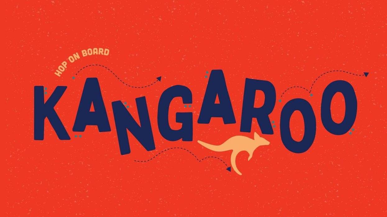 vintage kangaroo