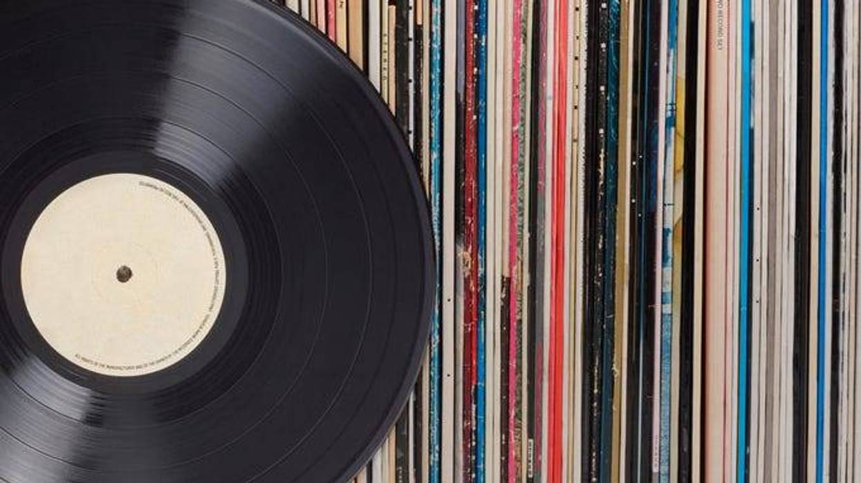 vinyl records