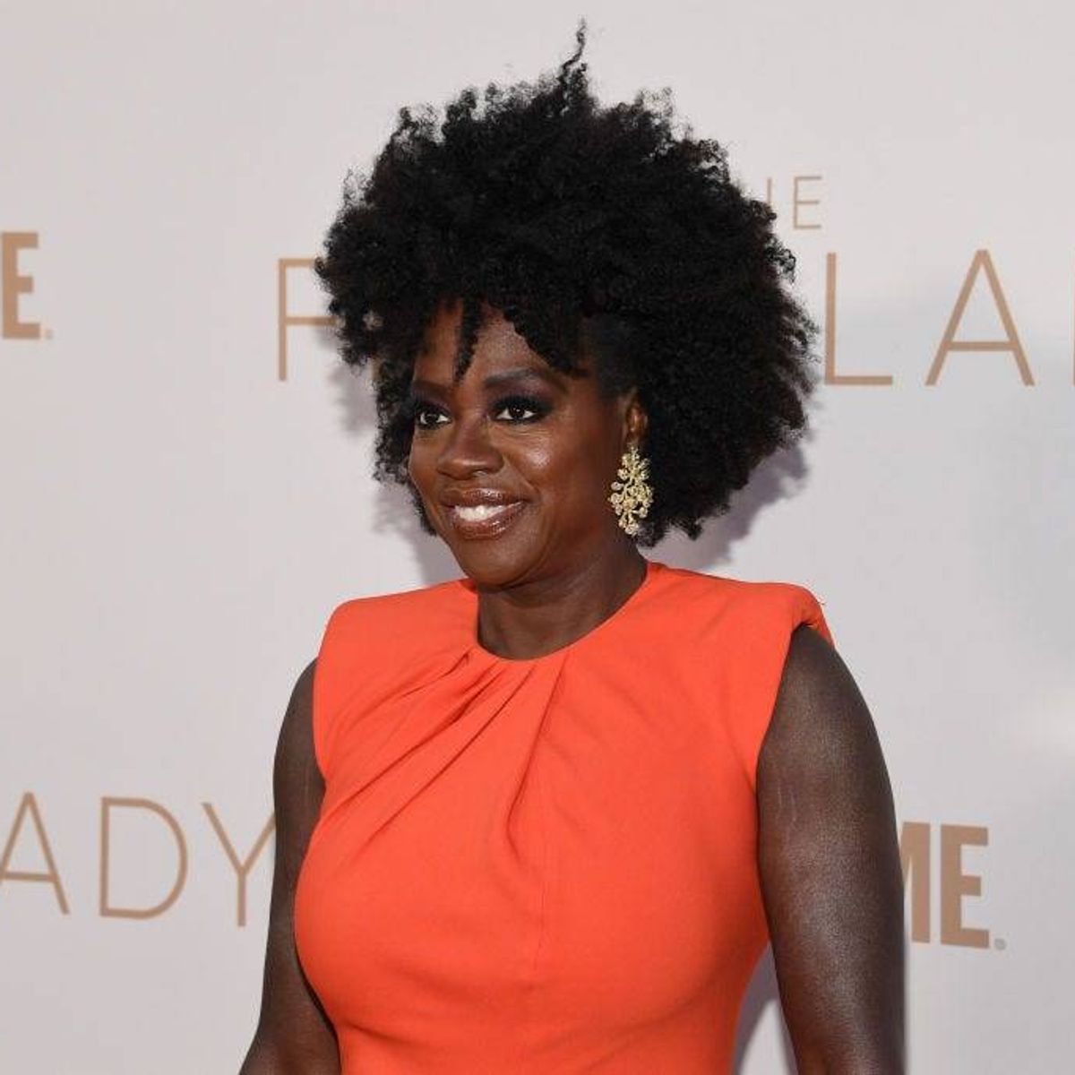 viola davis orange dress Cecil B. DeMille Award 2025 Recipient Viola Davis' Style Evolution
