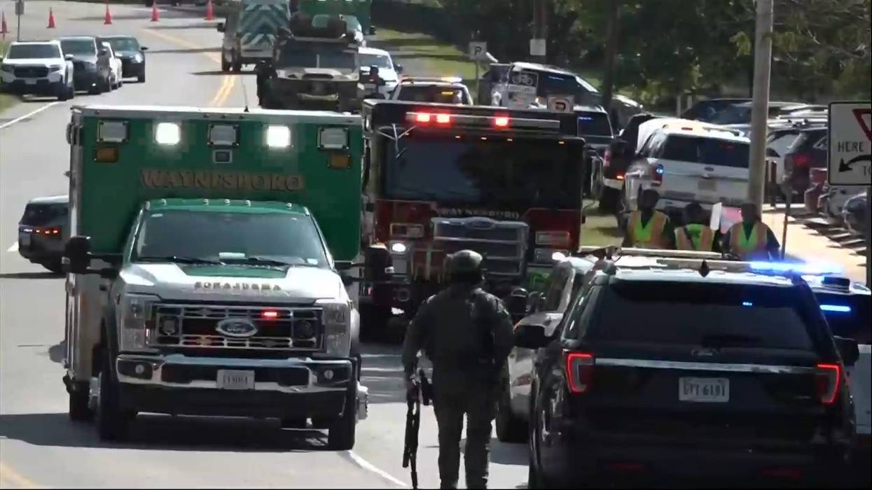 VIRGINIA ESCUELA EVACUADA