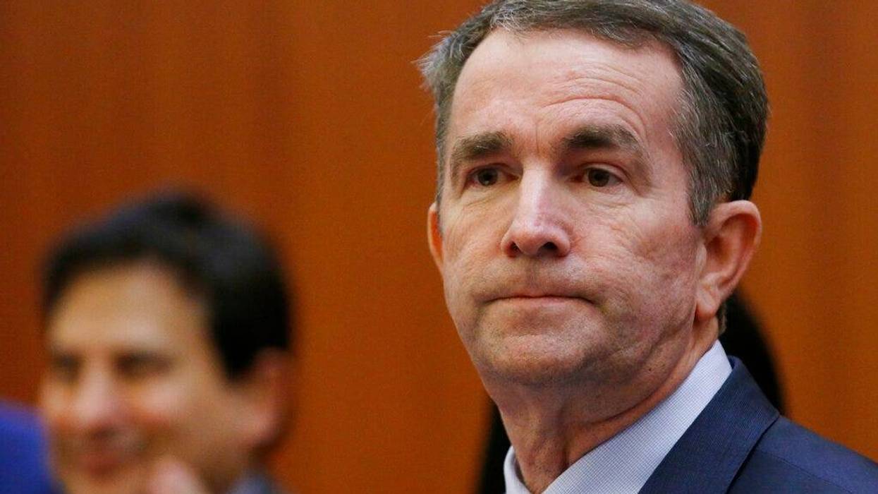 Virginia Gov. Ralph Northam prepares to address a news conference at the Capitol in Richmond, Va., Thursday, Jan. 31, 2019.
