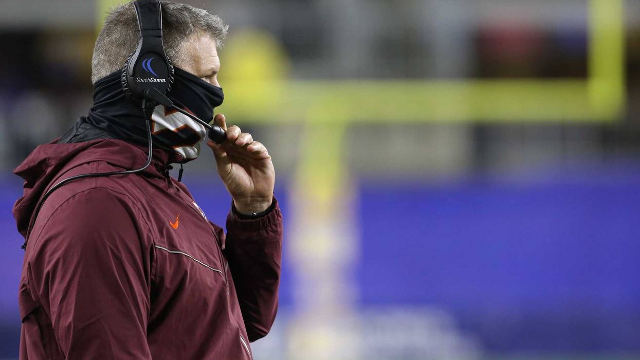 Virginia Tech Hokies HC Justin Fuente