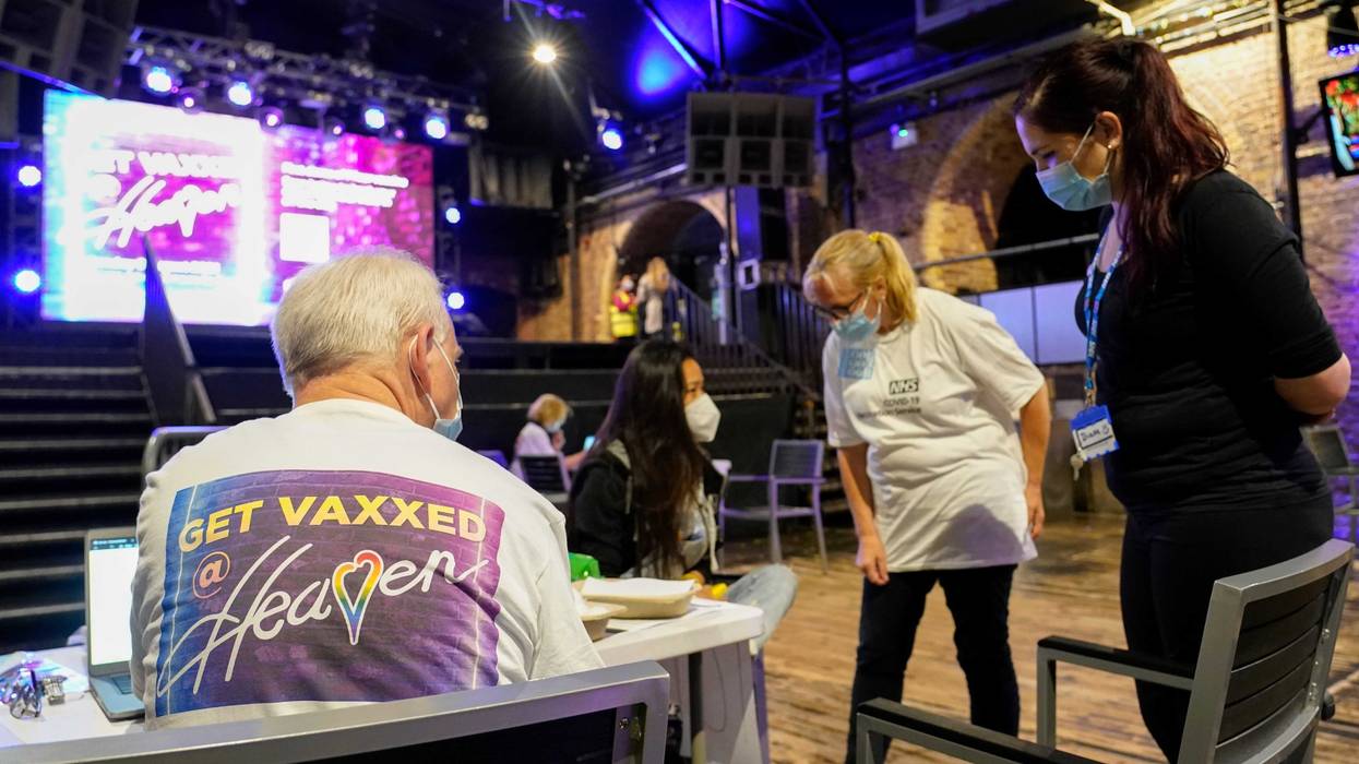 Virus Outbreak Britain Heaven