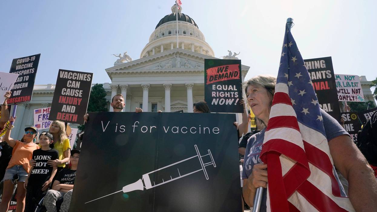 Virus Outbreak California Vaccines