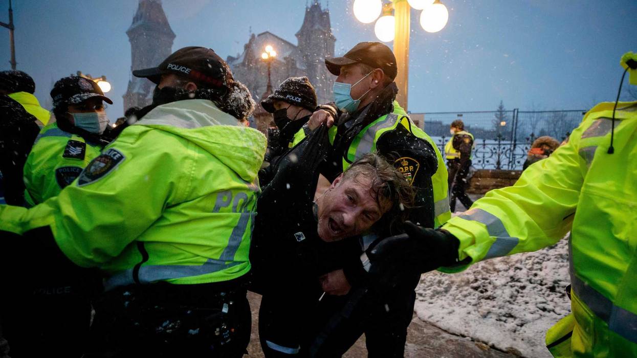 Virus Outbreak Canada Protests
