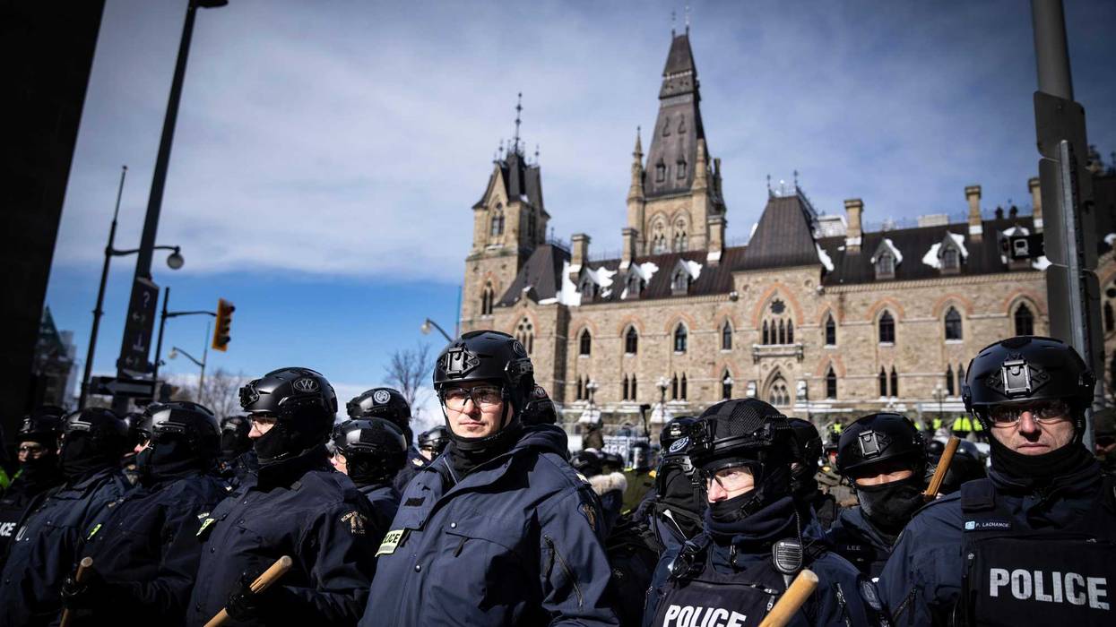 Virus Outbreak Canada Protests