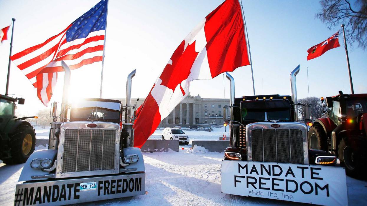 Virus Outbreak-Canada Protests
