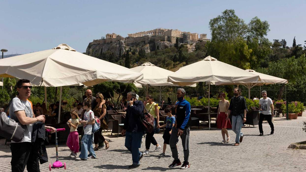 Virus Outbreak Greece