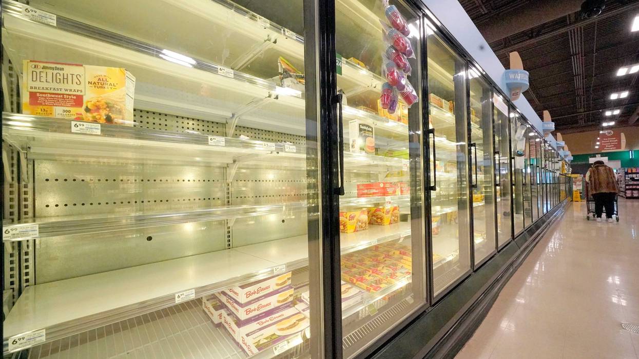 Virus Outbreak Groceries