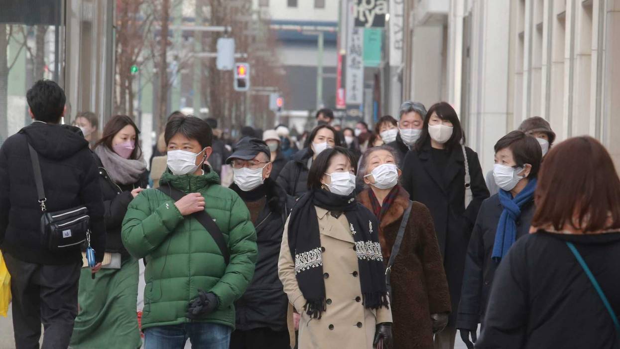 Virus Outbreak Japan Daily Life