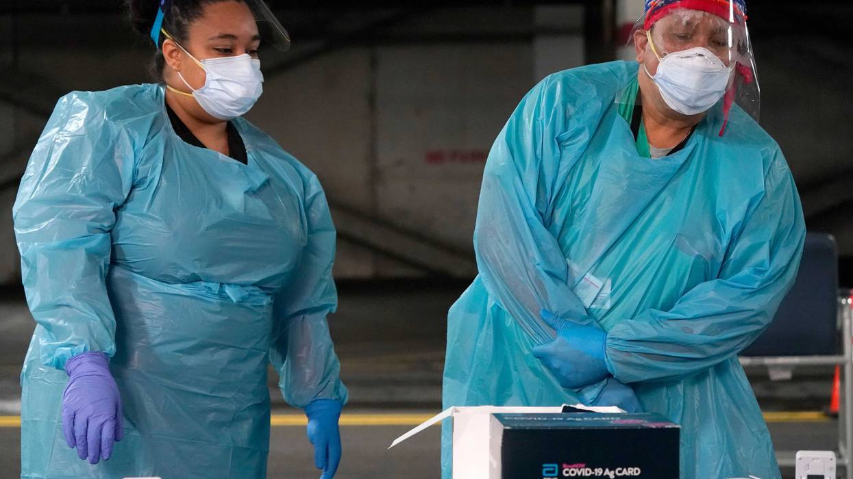 Virus Outbreak New York