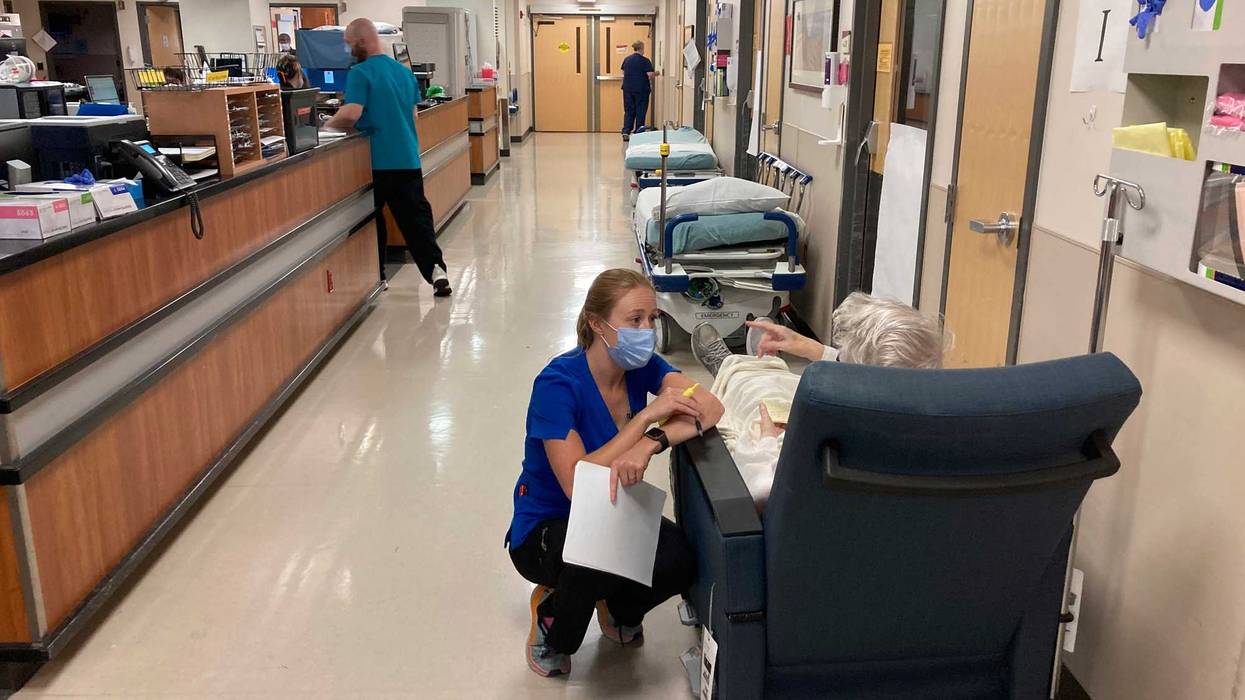 Virus Outbreak-Oregon Hospitals