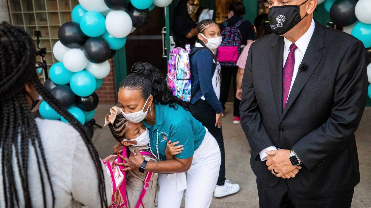 Virus Outbreak Texas School