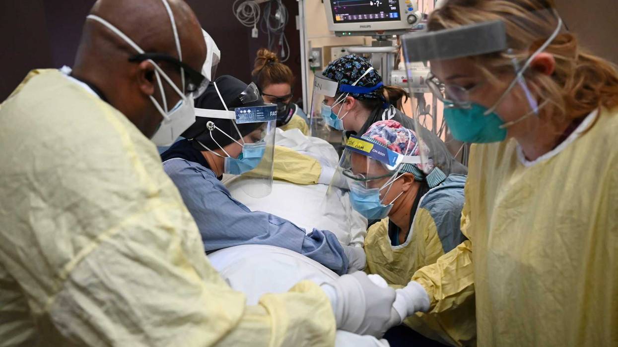 Virus Outbreak US Surge