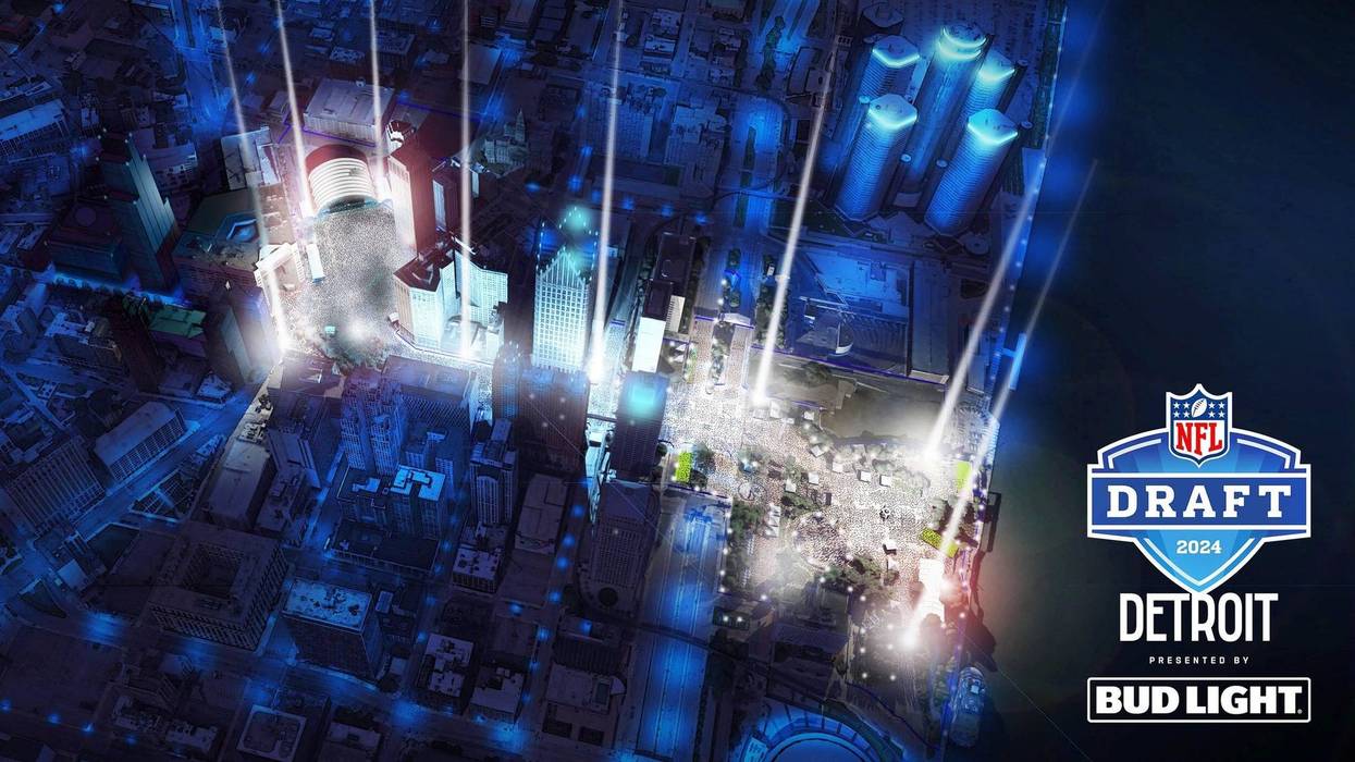 Visit Detroit, the Detroit Lions, and the Detroit Sports Commission are excited to announce this first look at the Downtown Detroit footprint and the #NFLDraft stage for the 2024 NFL Draft in Detroit Presented by Bud Light.