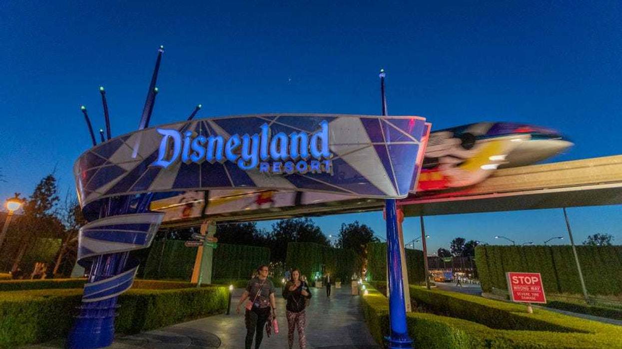 Visitors attend Disneyland Park on February 25, 2020 in Anaheim, California. Bob Iger, who was CEO of Disney since 2005, is being replaced by Bob Chapek, who previously ran the company's parks, experiences and products division. (Photo by David McNew/Getty Images)