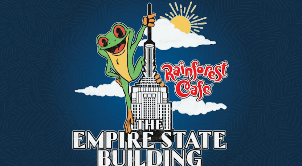 Visitors of the observatory will be able to stop by the pop-up Rainforest Cafe, organizers said