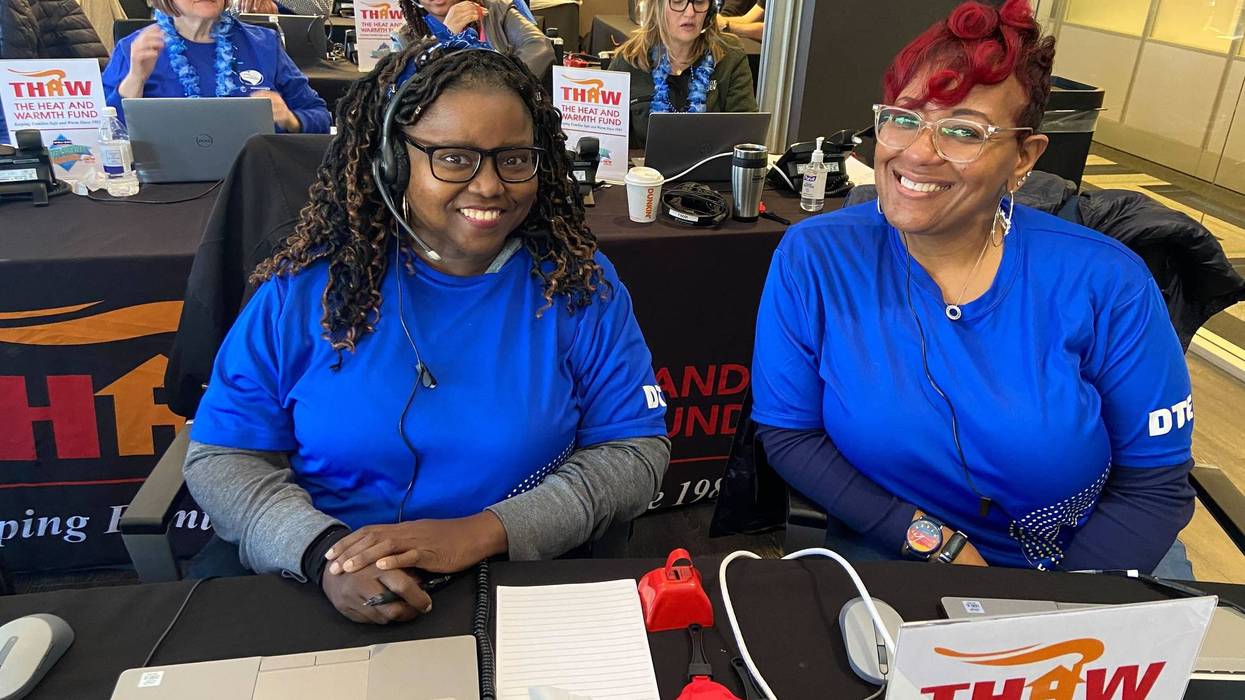 Volunteers from DTE Energy
