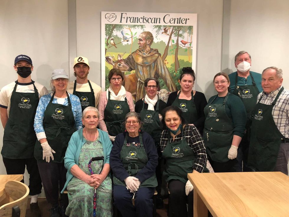 Volunteers from St. Francis of Assisi Baltimore