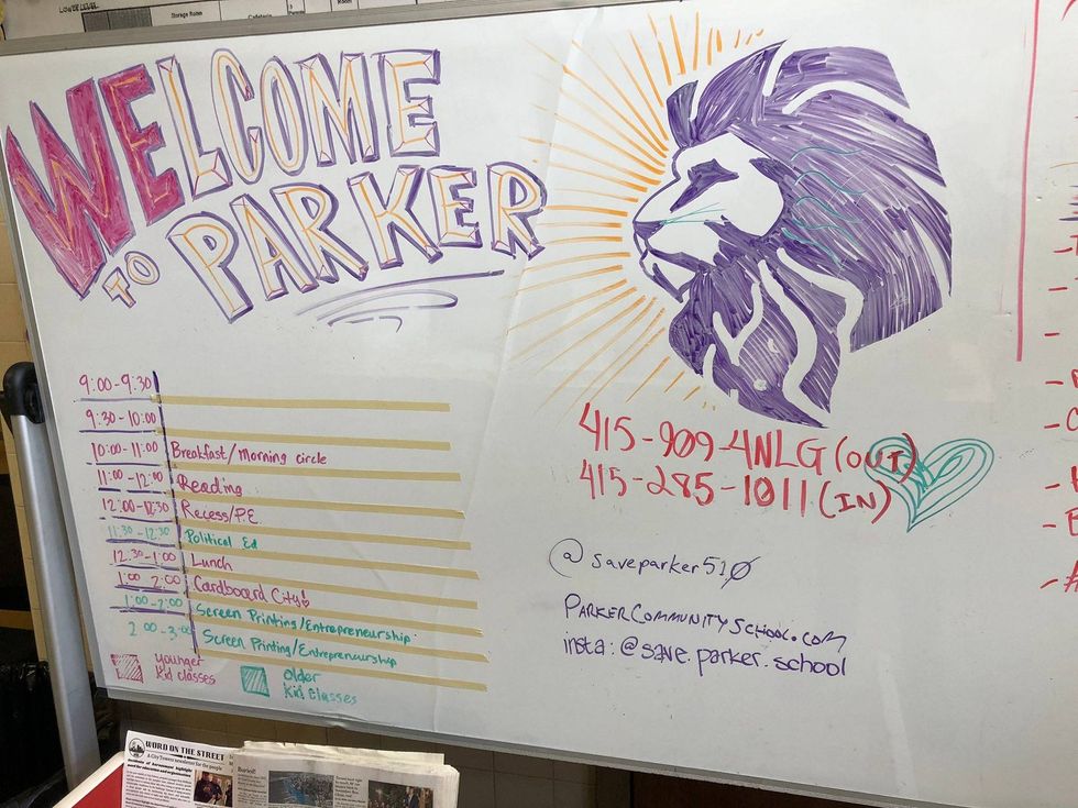 Volunteers occupying Oakland