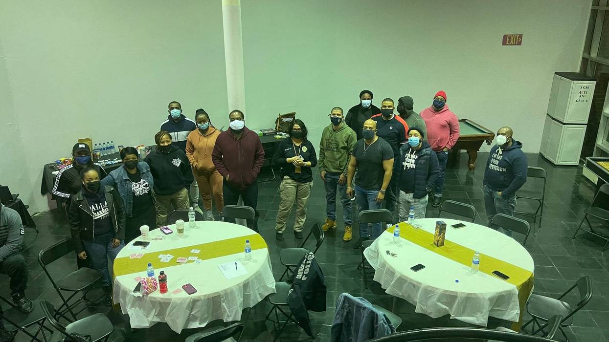 Volunteers with Camden County's Village Initiative