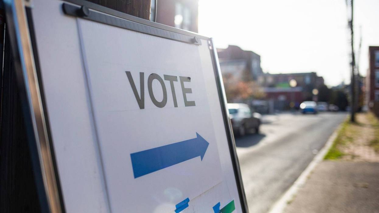 vote sign