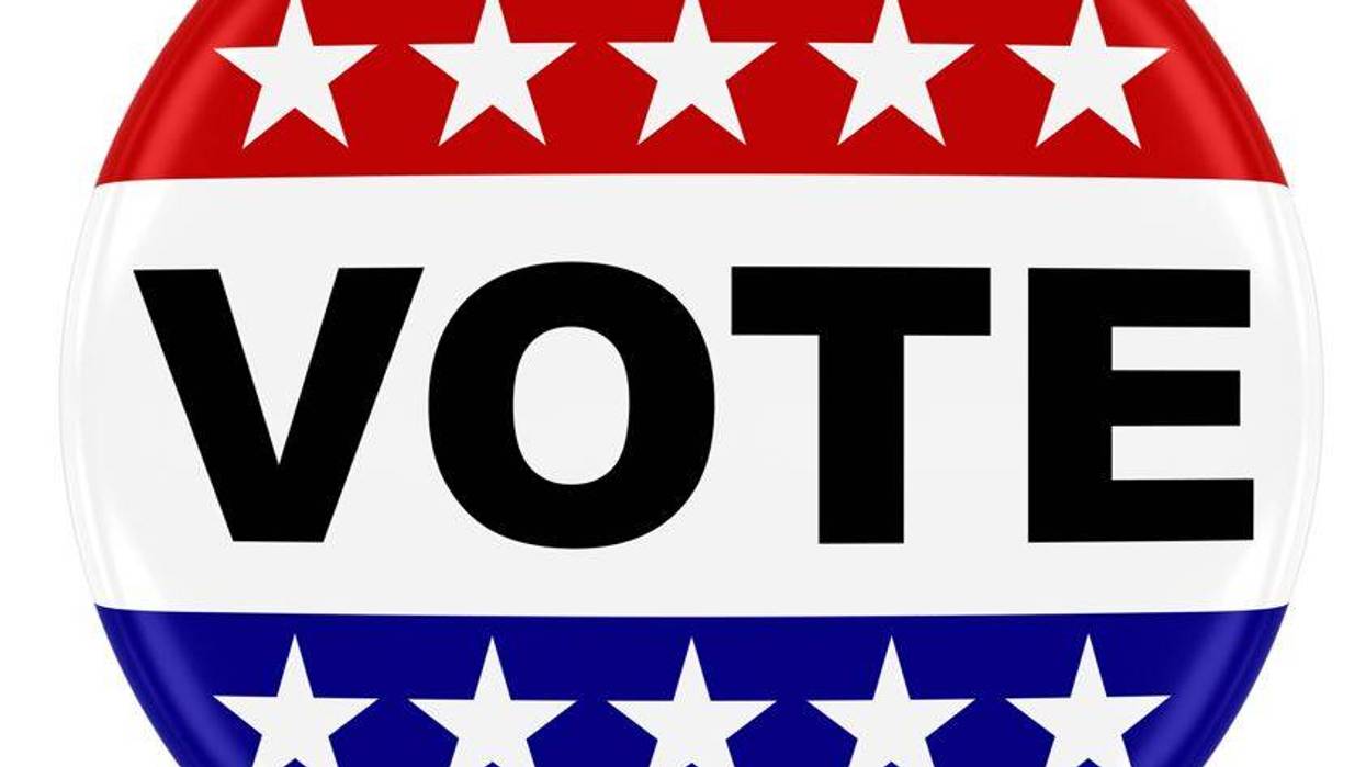 Vote sticker