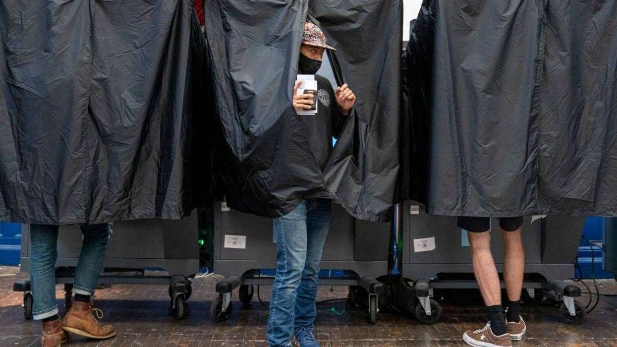 Voters cast ballots in primary elections on June 2, 2020 in Philadelphia, Pennsylvania.