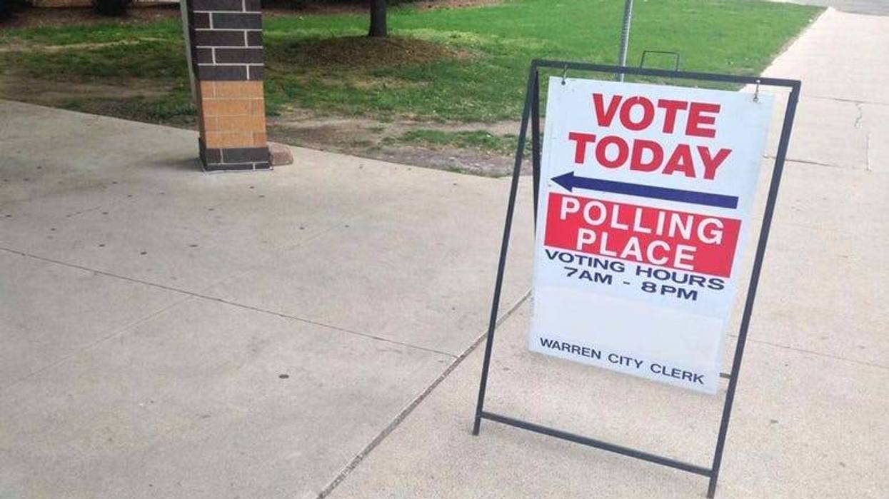 voting in Warren, Michigan