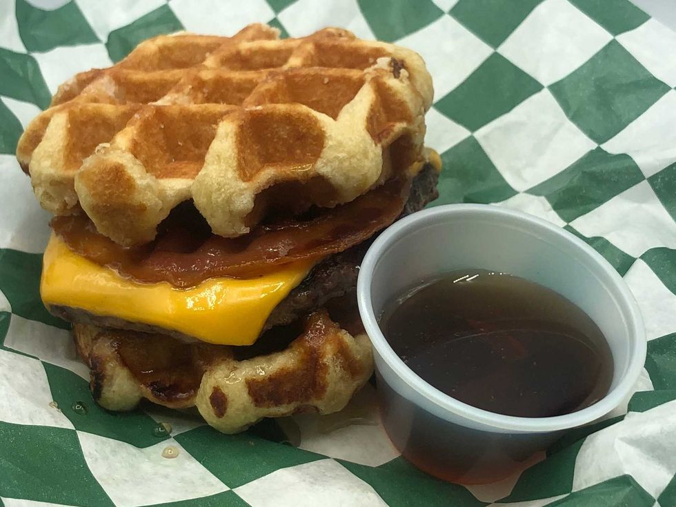 Waffle Burger