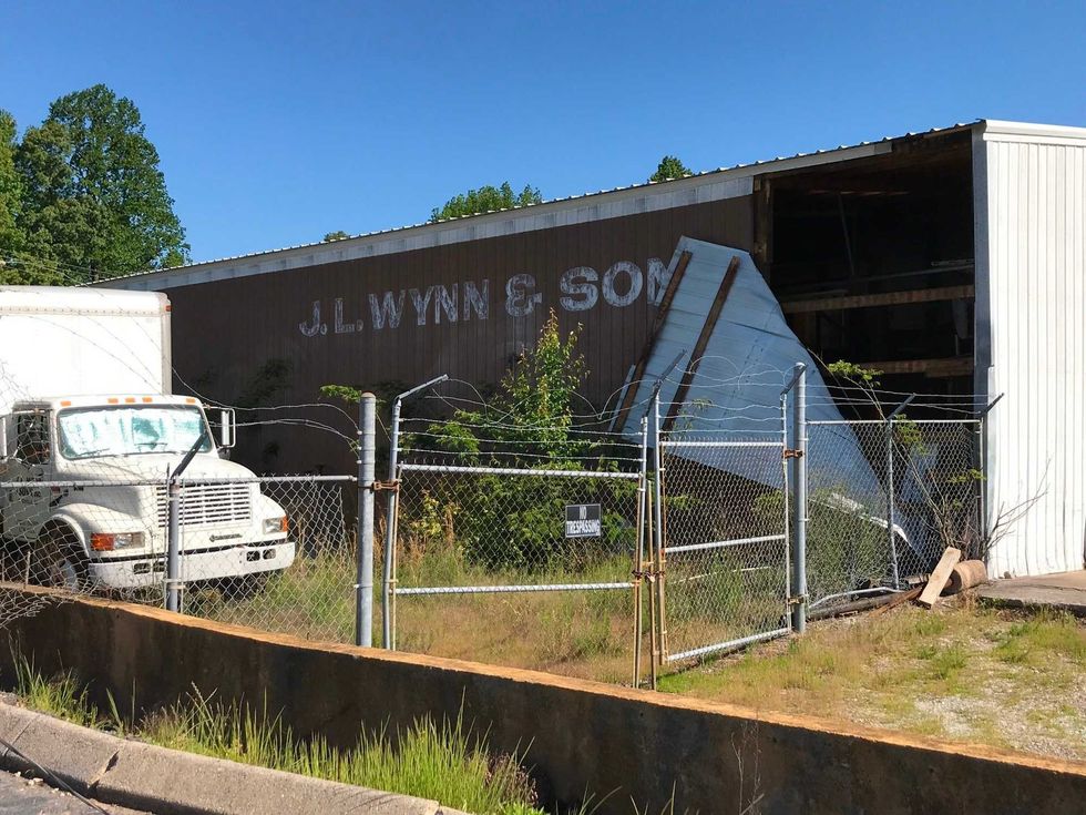 Walls Ripped on Rutherford Road