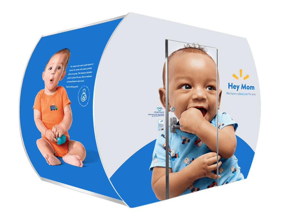 Walmart breastfeeding pod