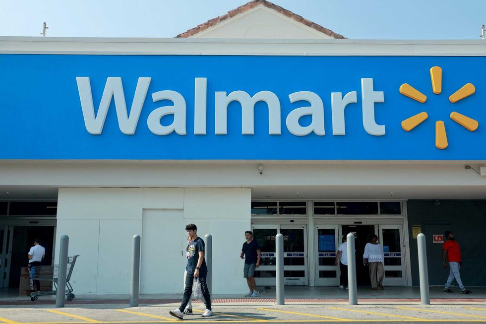 Walmart kept its corporate crown this year, continuing for a twelfth year in a row to snag the number-one spot on the Fortune 500. Here, a Walmart on May 14, 2024 in Miami.