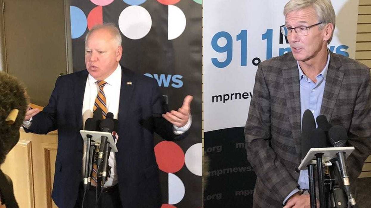 Walz and Jensen, Debate