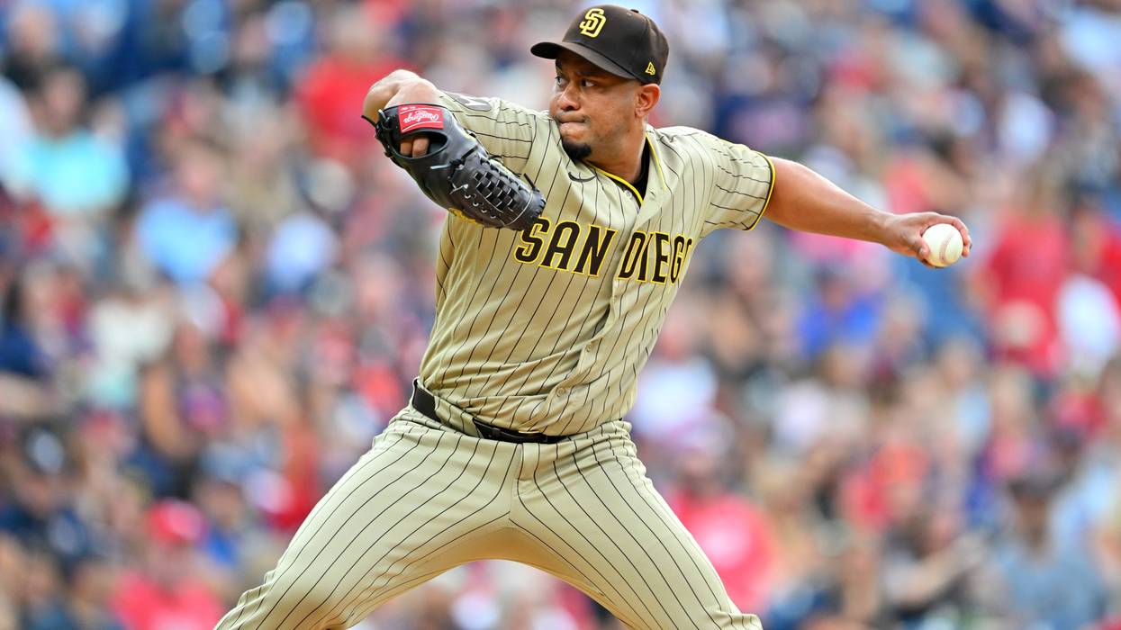Padres one-hit by Guardians