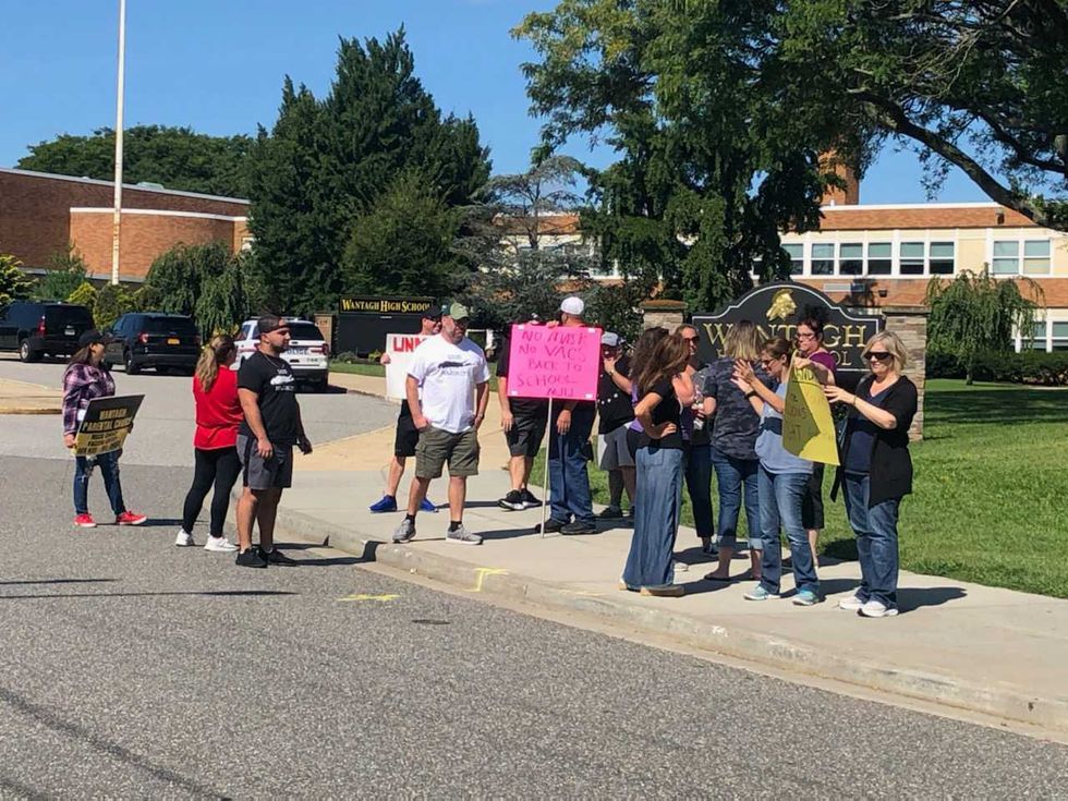 Wantagh Protest