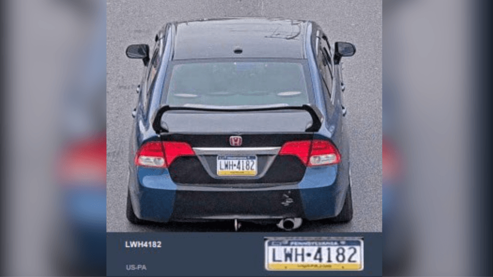 wanted car