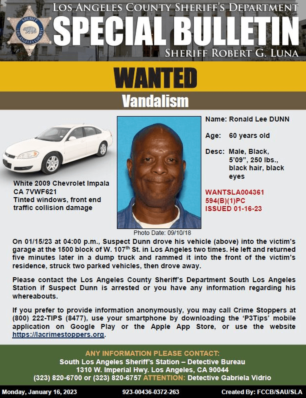 wanted poster