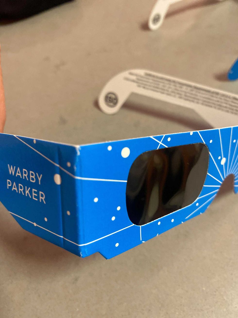 Warby Parker locations are offering eclipse glasses to the public.