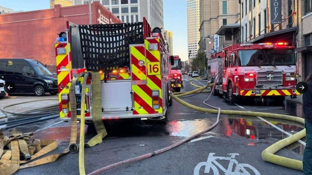 Warehouse District Fire