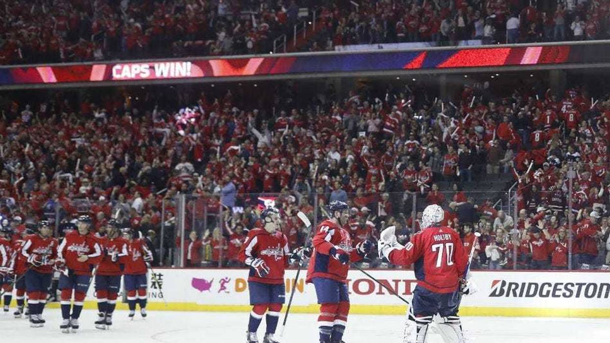Washington Capitals fans brought A-game in Stanley Cup Playoffs Game 1.