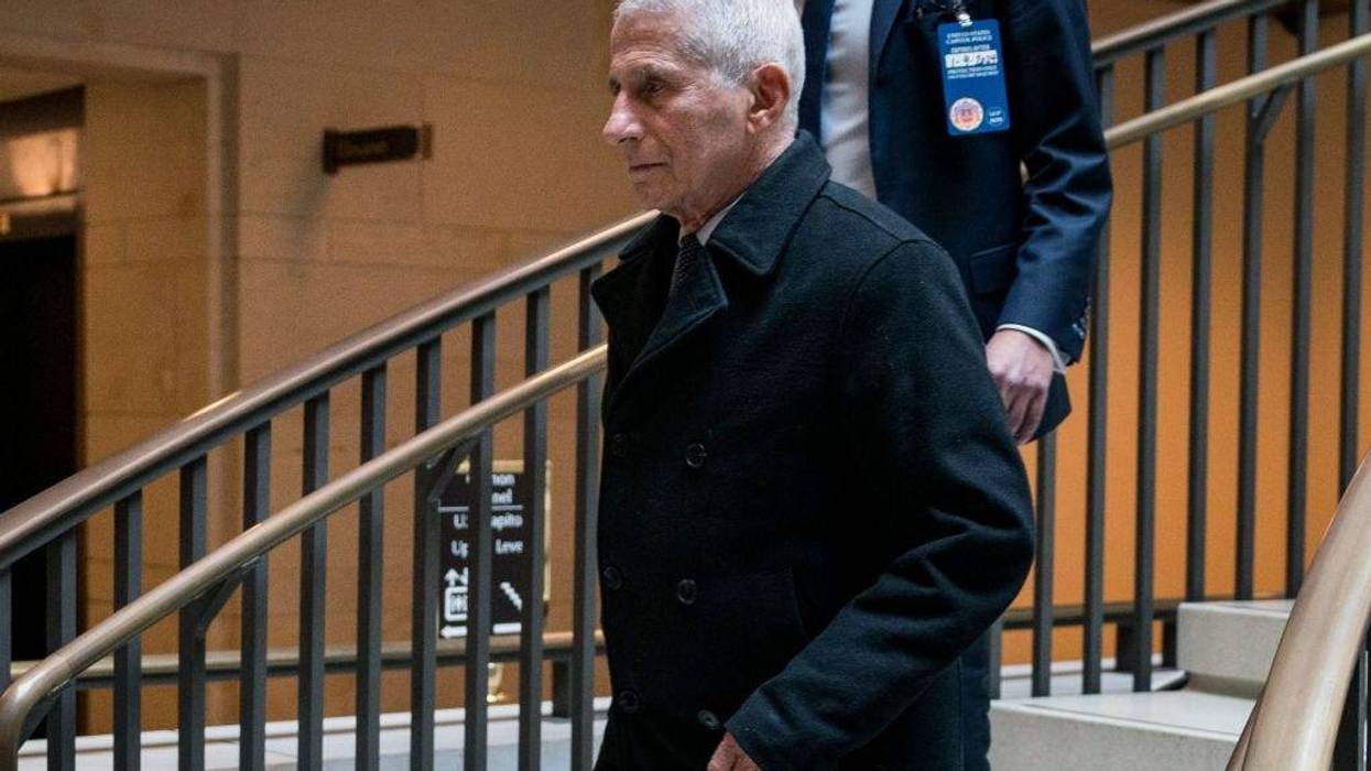 WASHINGTON, DC - JANUARY 8: Dr. Anthony Fauci, the former head of the National Institute of Allergy and Infectious Diseases, arrives at the U.S Capitol for the first of two days of interviews before of the Select Subcommittee on the Coronavirus Pandemic on January 8, 2024 in Washington, DC. Fauci is expected to face questions about the origins of COVID-19, vaccine mandates, and how to prevent future pandemics. (Photo by Kent Nishimura/Getty Images)