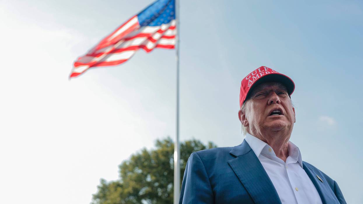 WASHINGTON, DC - JULY 01: U.S. President Donald Trump speaks to reporters on the South Lawn before boarding Marine One and departing the White House on July 01, 2025 in Washington, DC. Trump is traveling to Ochopee, Florida to visit a newly built immigration detention center in the Florida Everglades dubbed "Alligator Alcatraz." (Photo by Anna Moneymaker/Getty Images)