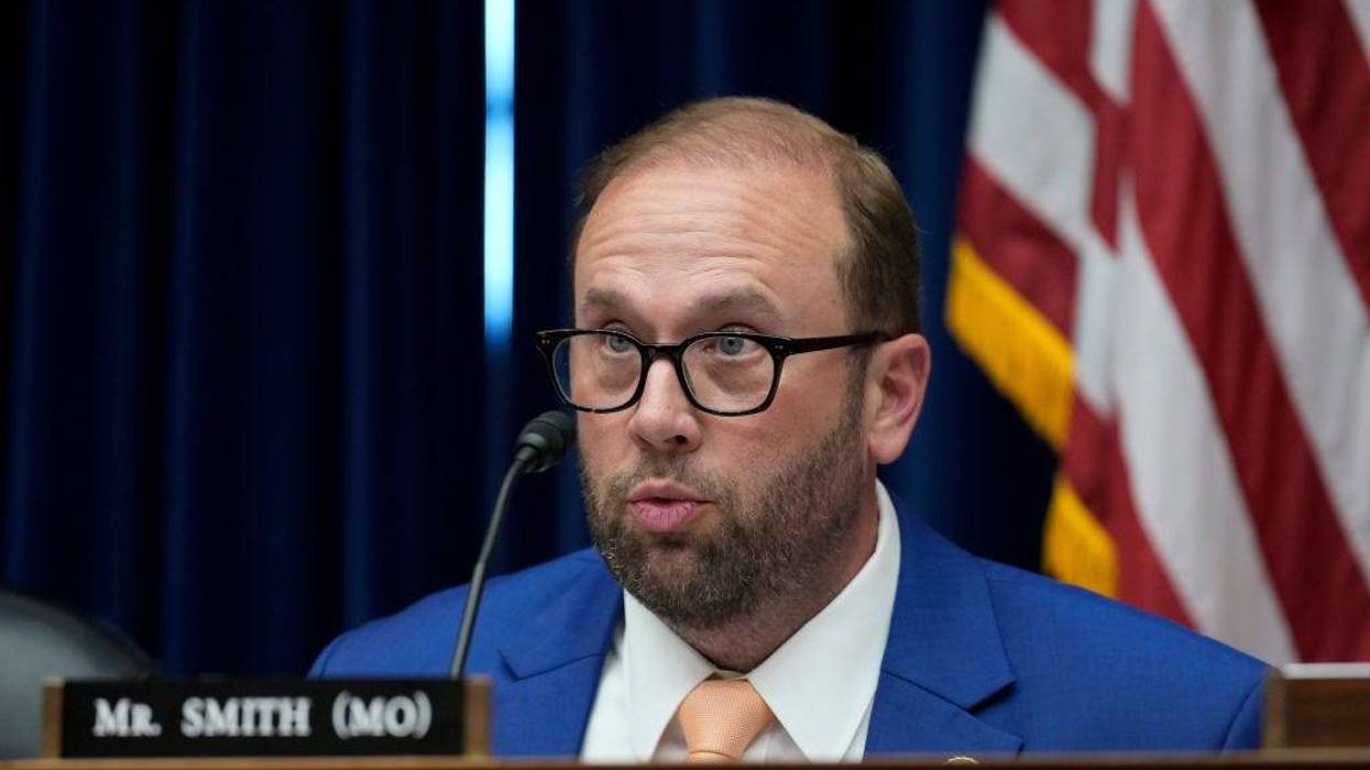 WASHINGTON, DC - JULY 19: Rep. Jason Smith (R-MO) speaks during a House Oversight Committee hearing related to the Justice Department's investigation of Hunter Biden, on Capitol Hill July 19, 2023 in Washington, DC. The committee heard testimony from two whistleblowers from the Internal Revenue Service who allege that the Hunter Biden criminal probe was mishandled by the Department of Justice.