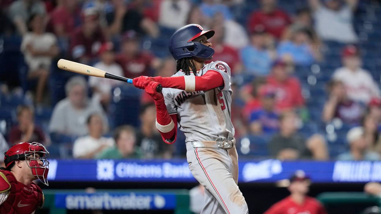 Abrams hits tiebreaking triple in 11th and pitcher Mikolas drives in run as Nats beat Phils 10-4
