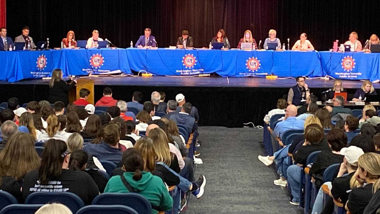 Washington Township Board of Education meeting on March 25, 2025.