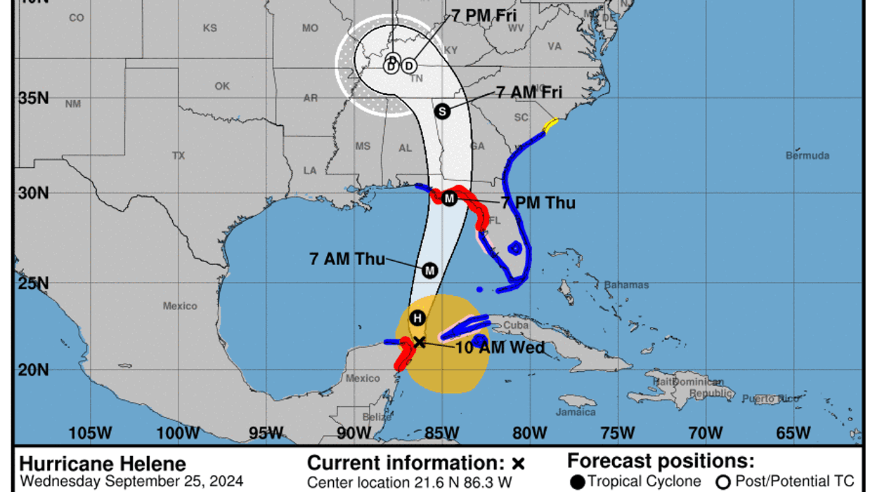 Watches and Warnings for Helene