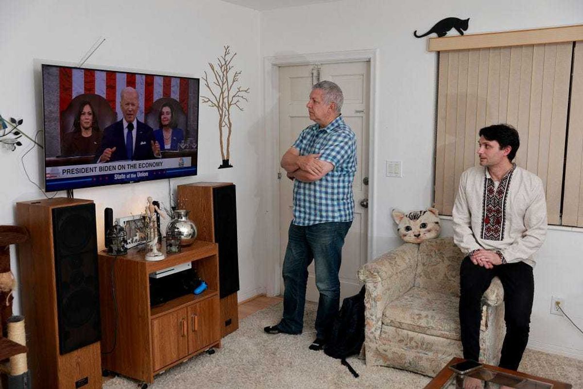 Watching President Biden's State of the Union address