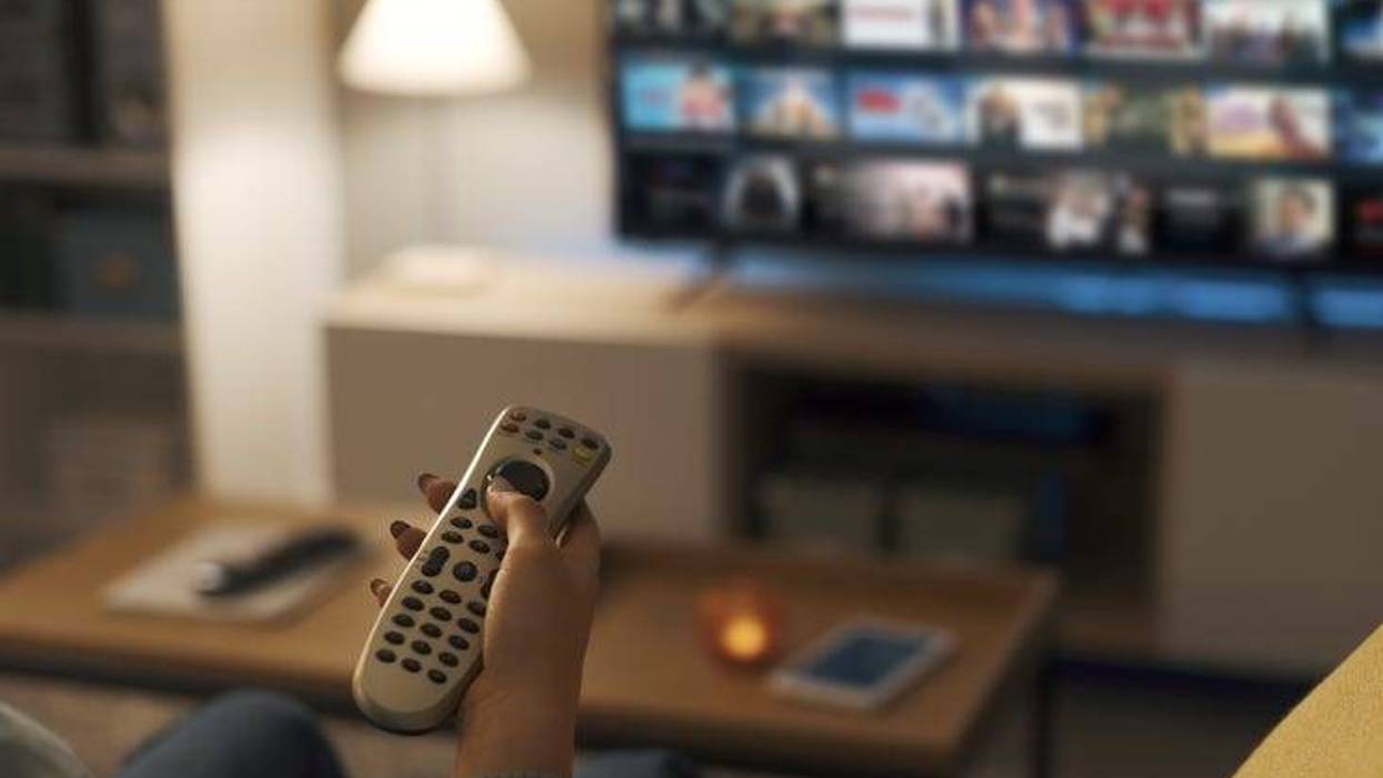 Watching TV